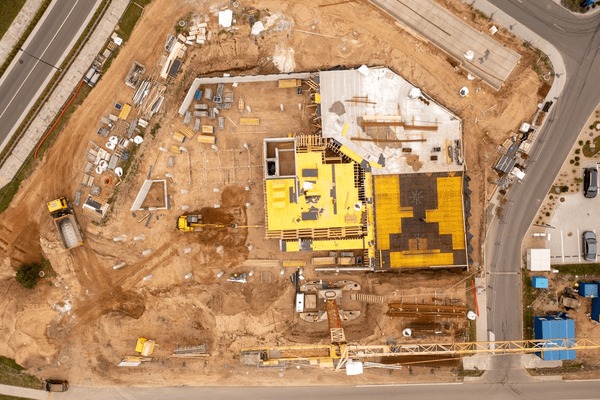 Suivi de chantier par drone